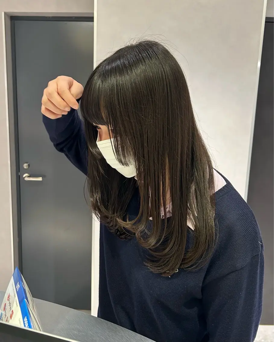 ロング レイヤーカット 寺川留以 /カットモデル募集中のヘアスタイル