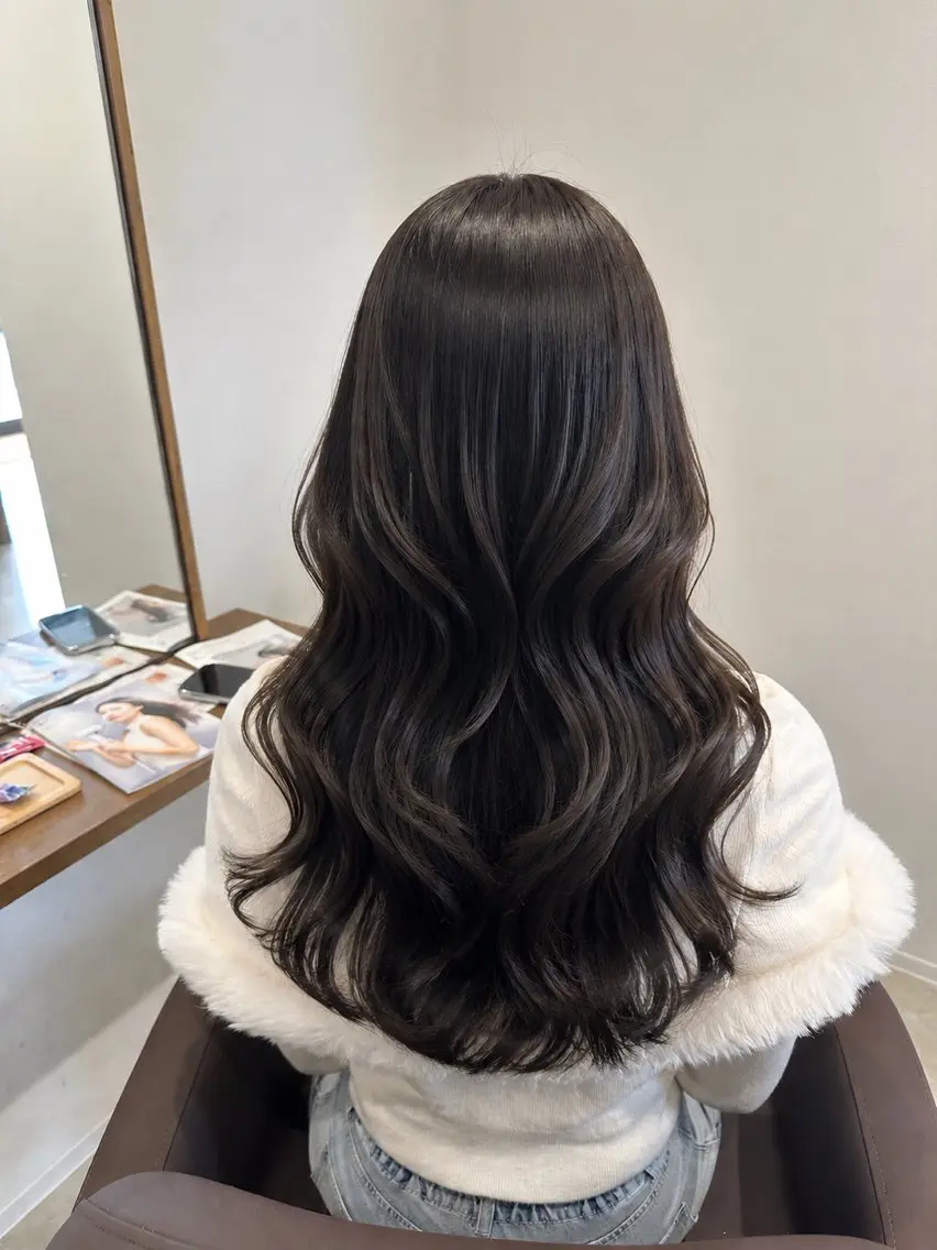 ロング ヘアカラー 🎀暖色/艶髪カラー 🎀YUMEのヘアスタイル