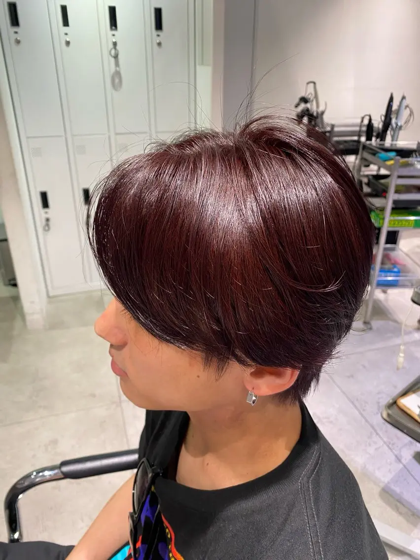 カラー メンズ ヘアカラー 【CHERIE】天神 大名サロン💫りんのヘアスタイル