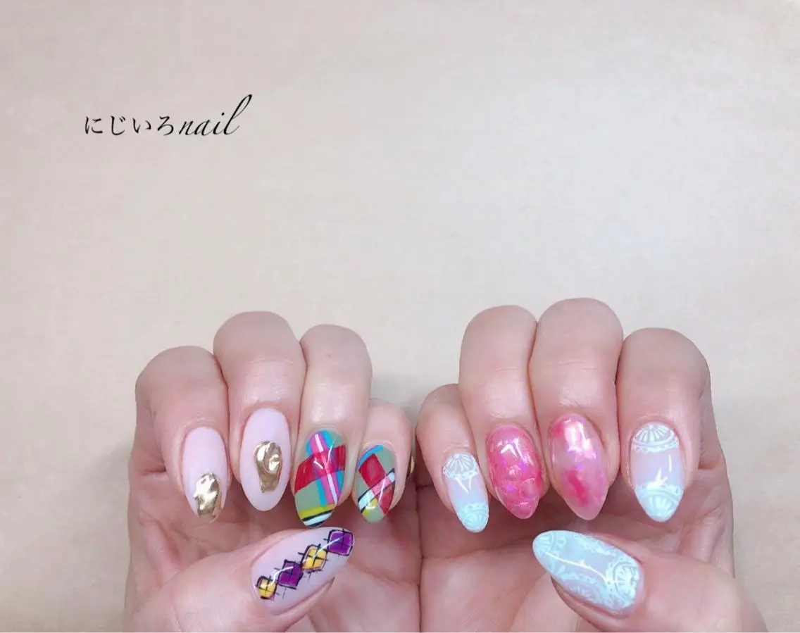 ネイル にじいろ nailのネイルデザイン