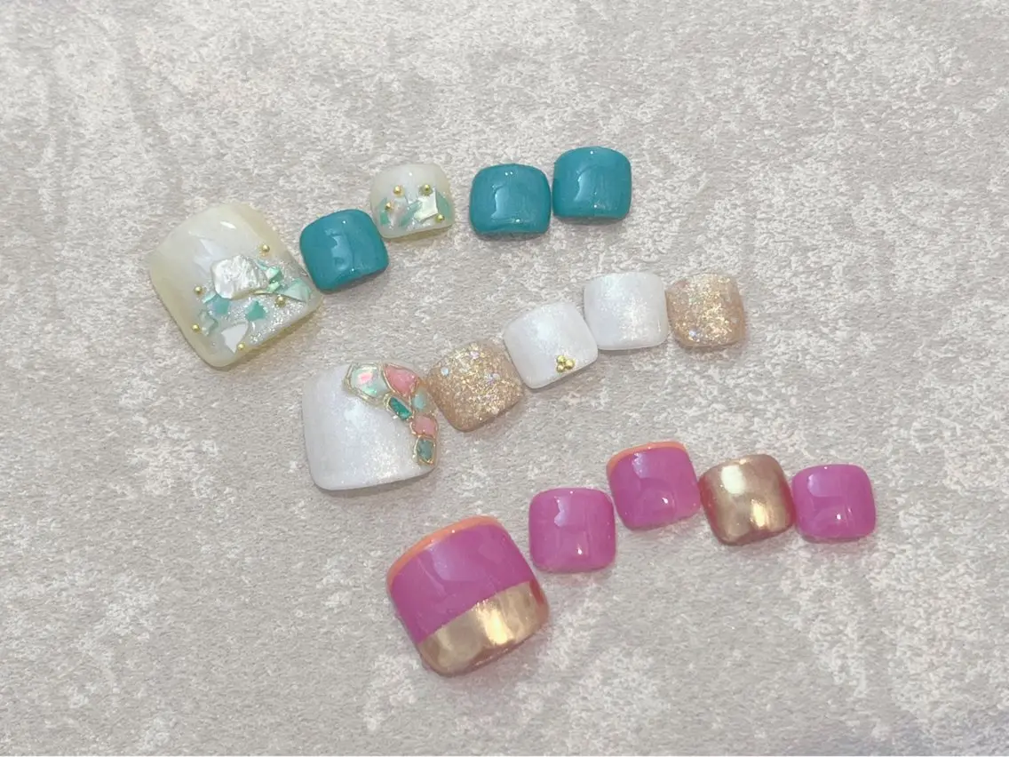 ネイル フットネイル Hirayama kimiのネイルデザイン