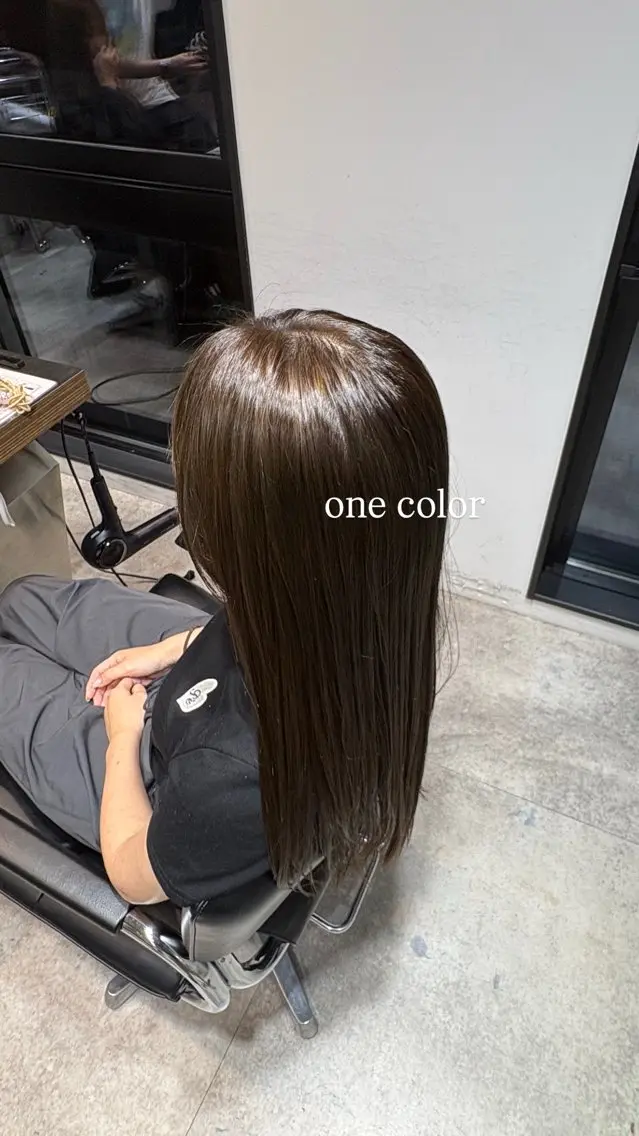 ロング 槇野 皓介のヘアスタイル