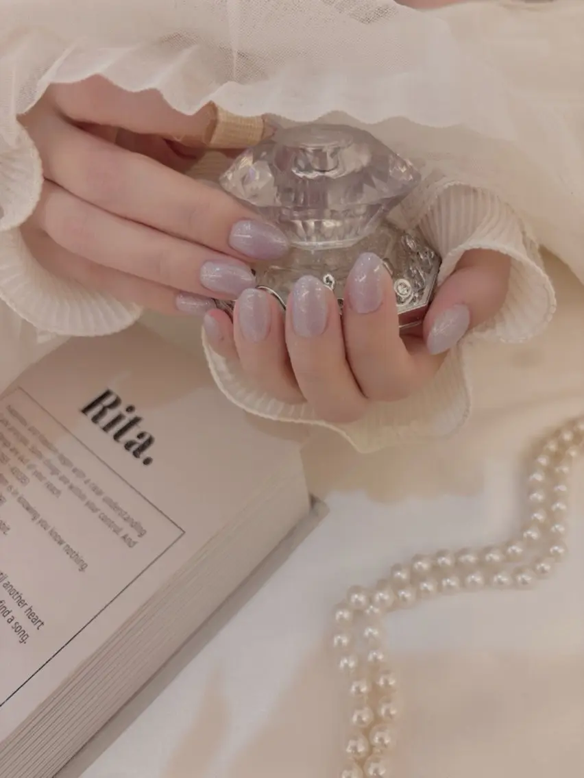 ネイル ラメ(グリッター) ロングネイル ワンカラーネイル ショートネイル YUFFA🎀♡ mayuのネイルデザイン