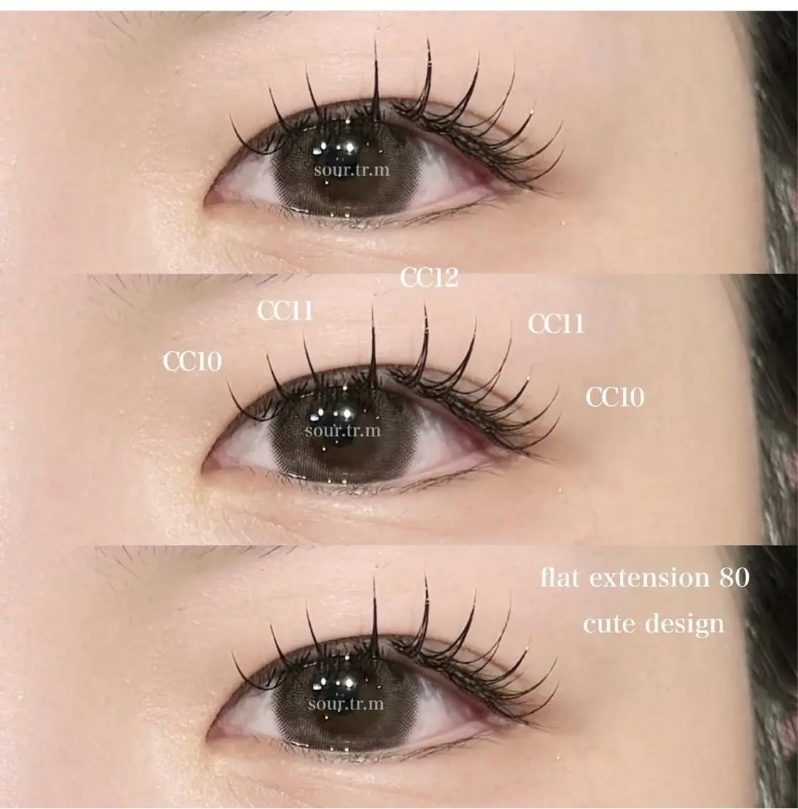 フラットラッシュ 80本🎀の写真