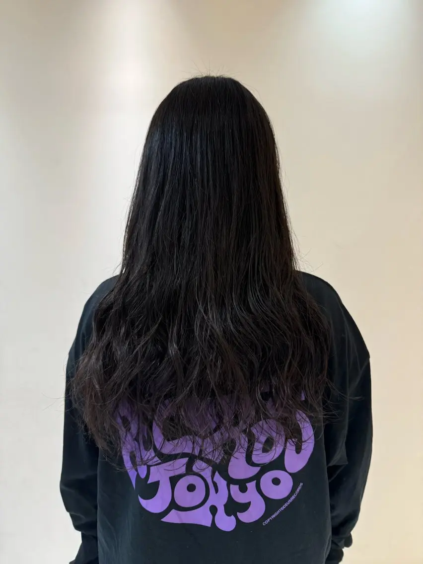 ロング パーマ 大庫 桜のヘアスタイル