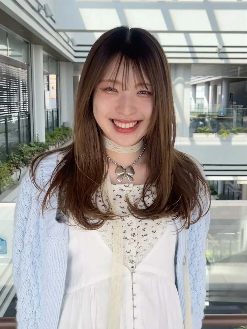 セミロング カット トリートメント 園田 渉 ◤SHIKIO◢のヘアスタイル