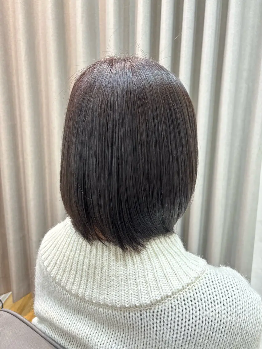 ショート カラー アッシュ アッシュグレー 透明感カラー 🤍美髪縮毛/髪質 改善/池上夏凜🤍のヘアスタイル