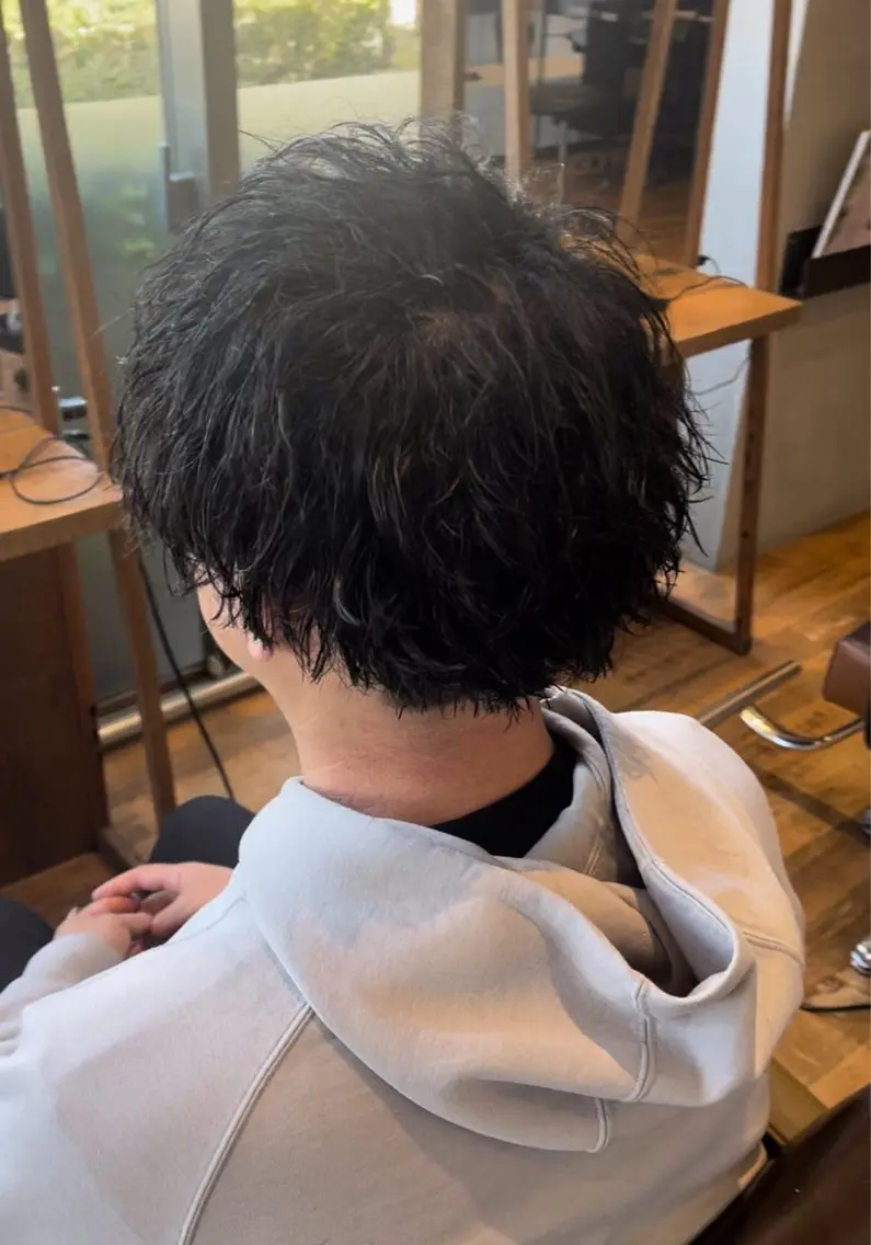パーマ メンズ メンズパーマ ツイストスパイラルパーマ スパイラルパーマ カット パーマ 🌟パーマリスト 鈴木雄大🌟のヘアスタイル
