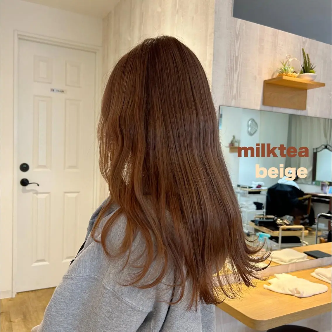 セミロング A. Seoのヘアスタイル
