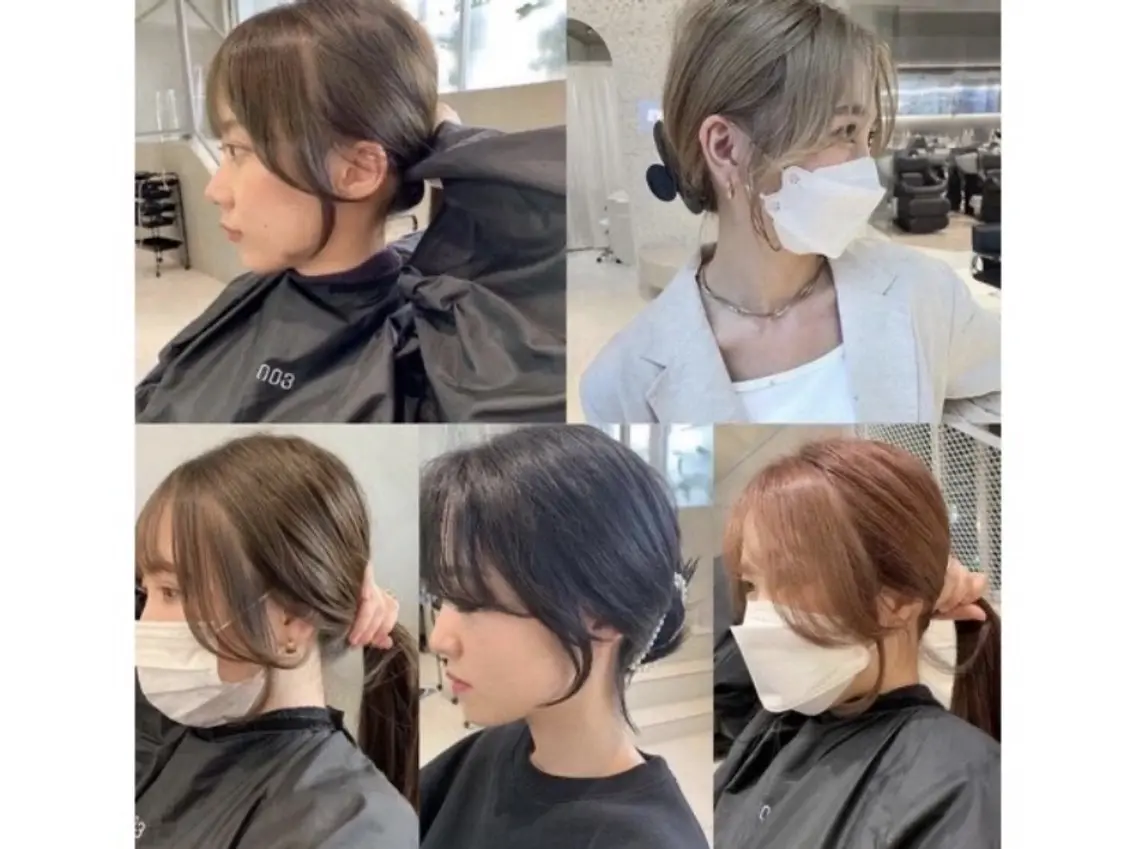 【メンテナンス*】顔まわり前髪カット＋枝毛のトリミングカット ¥ 2900の写真