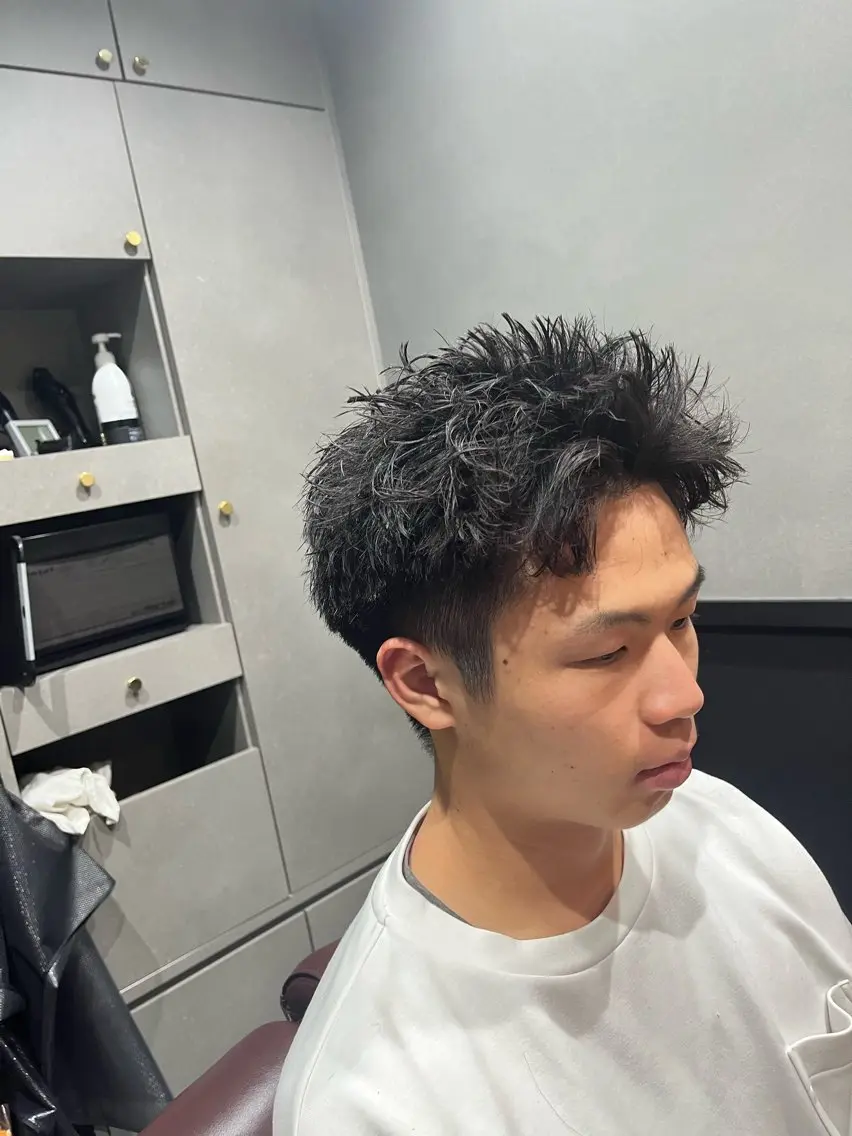 ショート メンズ スパイキーショート ショートヘア 中山 皓貴のヘアスタイル