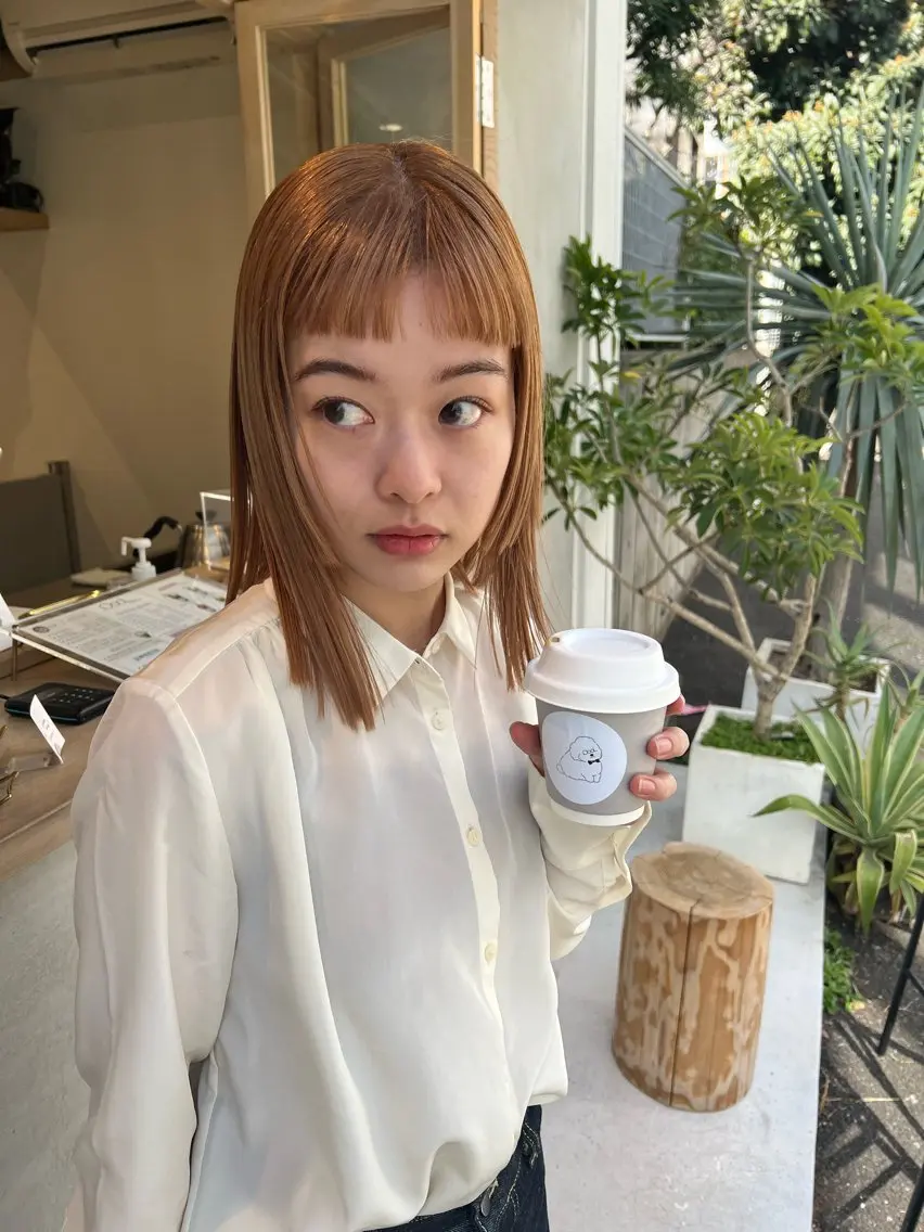 ショート カラー ブリーチ ケアブリーチ 似合わせカット トリートメント 💎透明感カラー特化 💎TAISEIのヘアスタイル