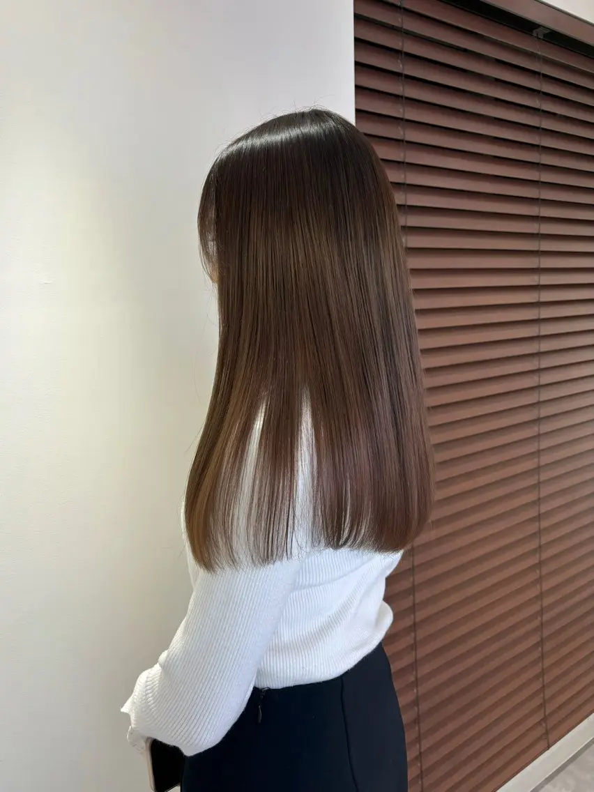 セミロング 透明感✨女性特化💙 chihiroのヘアスタイル