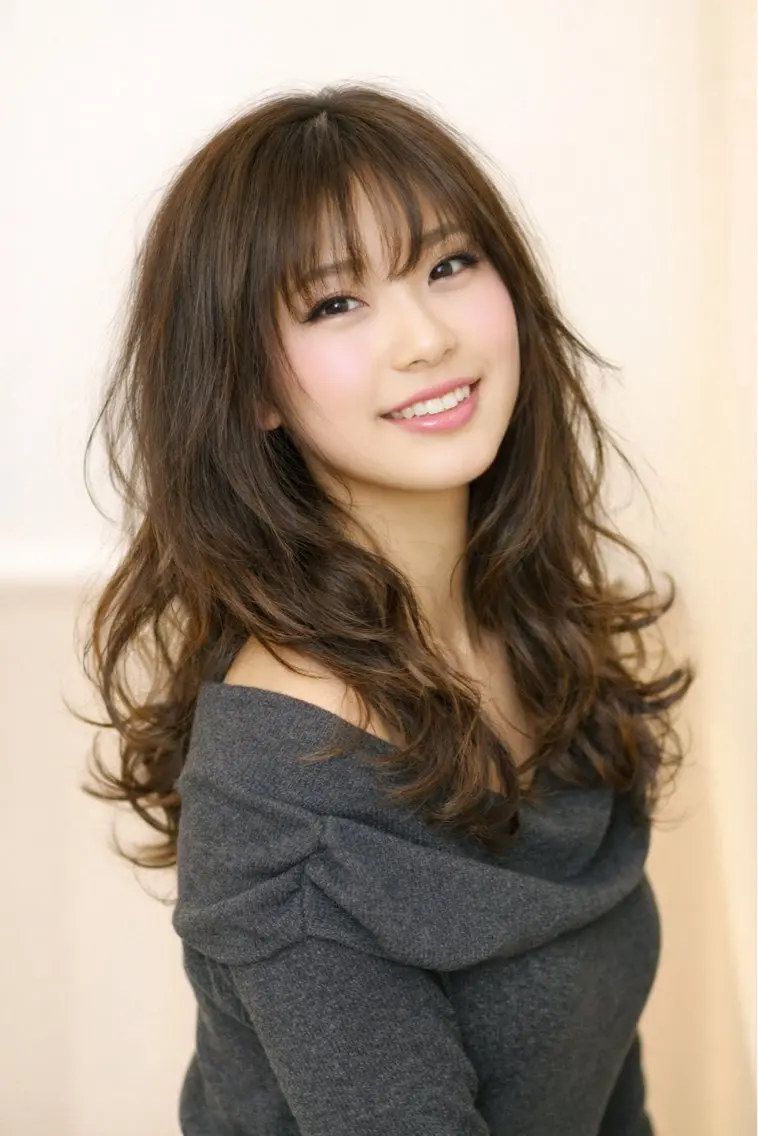 ロング カラー カット ヘアカラー トリートメント 金子 直樹のヘアスタイル