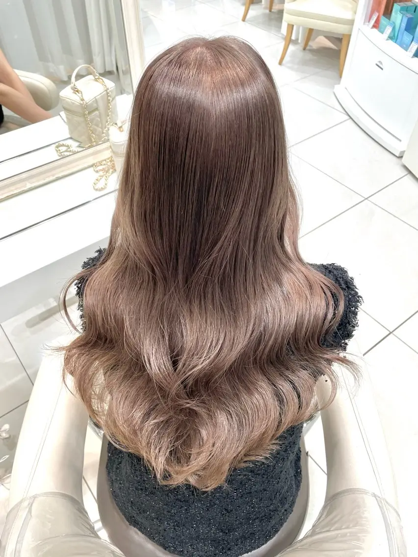 ロング カット ヘアカラー トリートメント ♡大人カワイイ hair♡徳井はやとのヘアスタイル