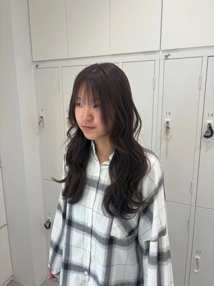 カラー 透明感カラー miyu モデル募集中🪽のヘアスタイル