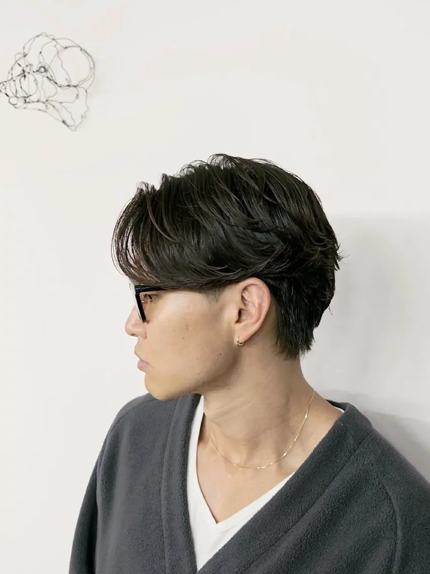【リピーター様】🔫メンズカット🔫スカルプスパ🫟リピーター様には頭皮スッキリスパお付け致します🙂‍↕️の写真