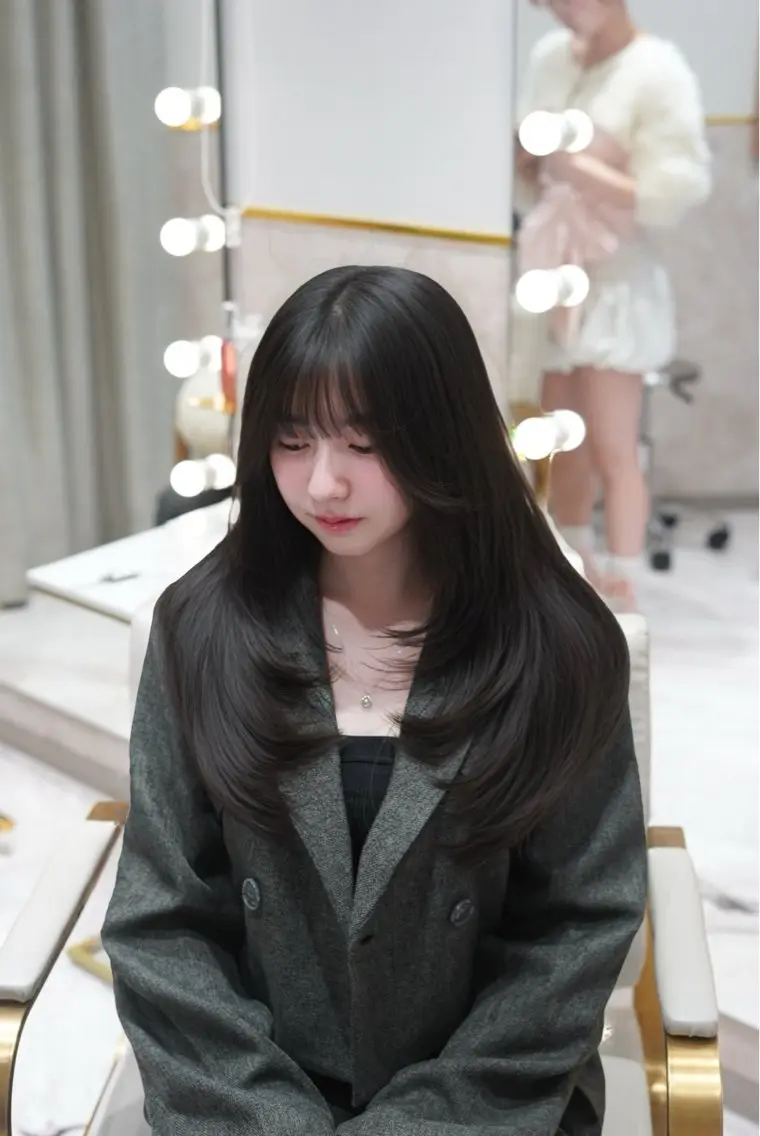 ロング カラー 艶カラーハイトーン YUUNA 🎀💕のヘアスタイル