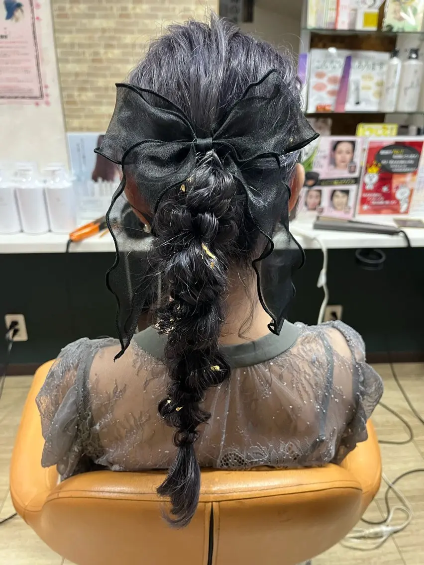 ヘアアレンジ 鍋田 彩歌のマツエク・マツパデザイン