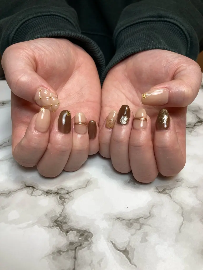 ミディアム et. nailのネイルデザイン