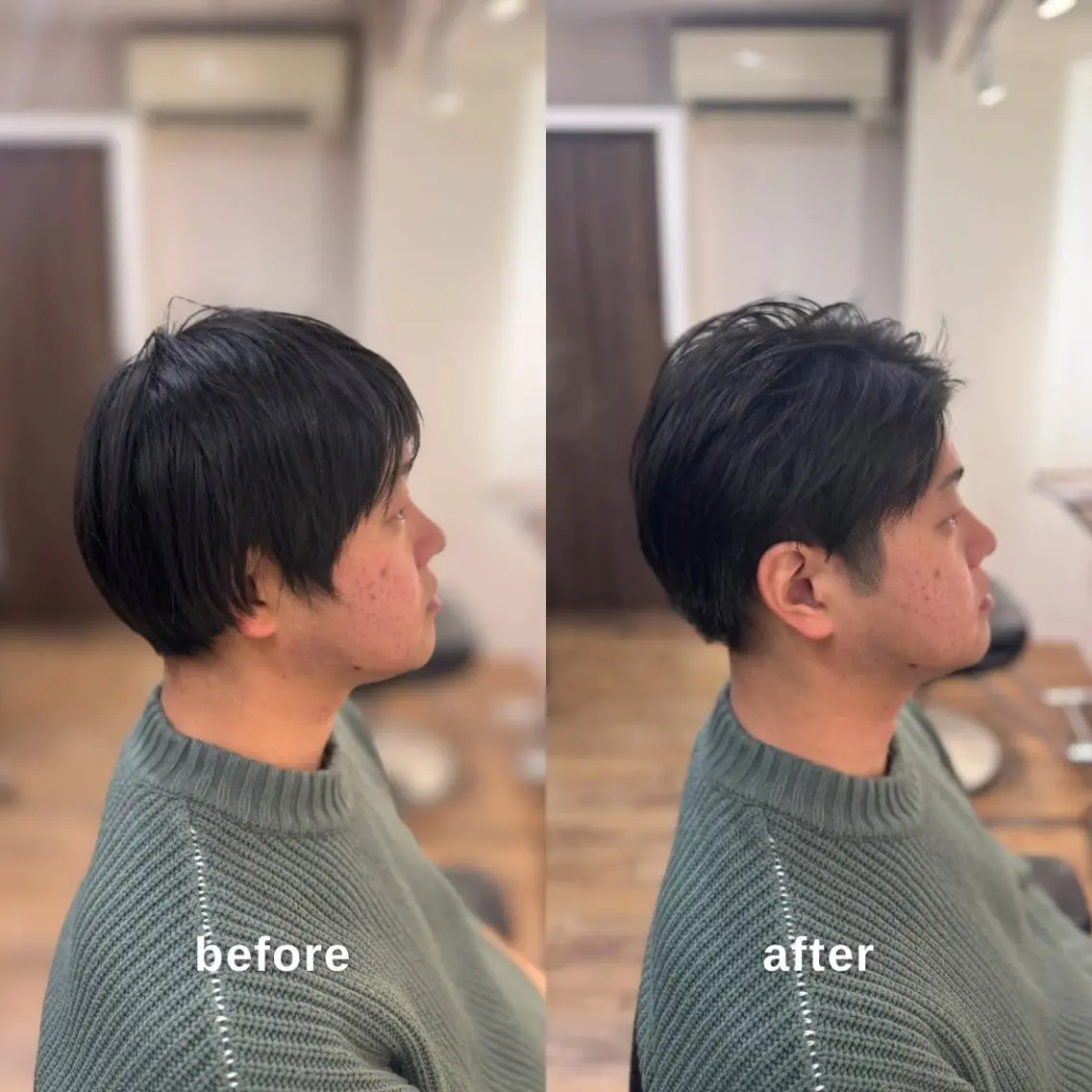 ショート メンズ カット トリートメント しんのすけ /モデルさん募集中のヘアスタイル