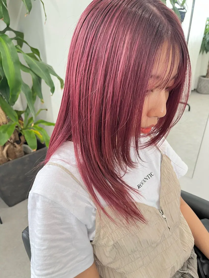 ロング 多田 朝光のヘアスタイル