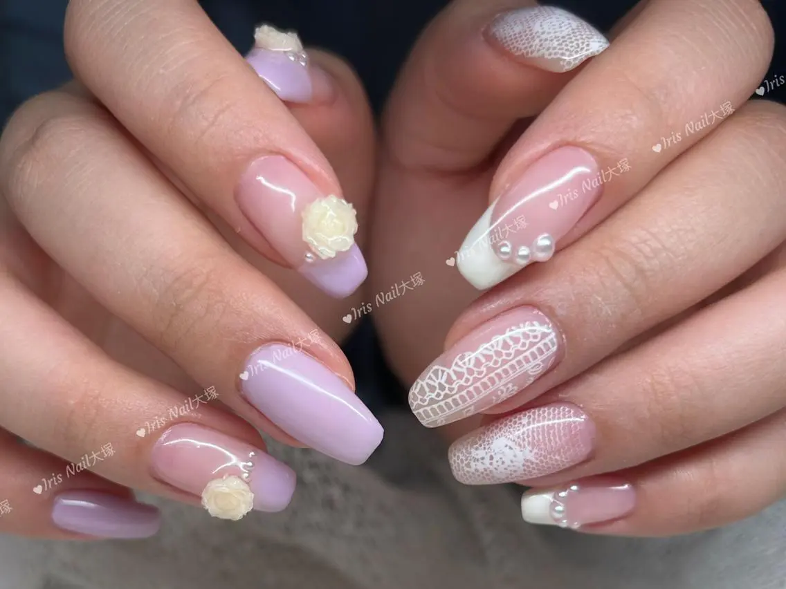 ネイル 💕藤江 月🌸🍒のネイルデザイン