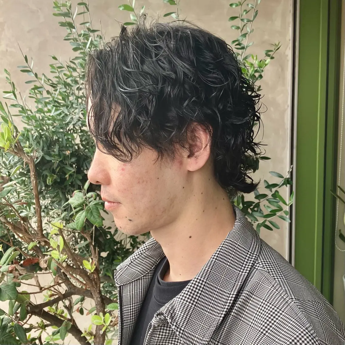 パーマ メンズ カット パーマ 森田 研司のヘアスタイル