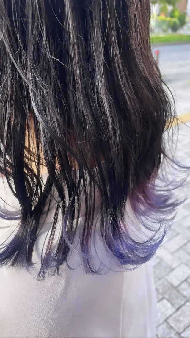 ミディアム カラー ヘアカラー トリートメント 💞暖色カラー 💞risaのヘアスタイル