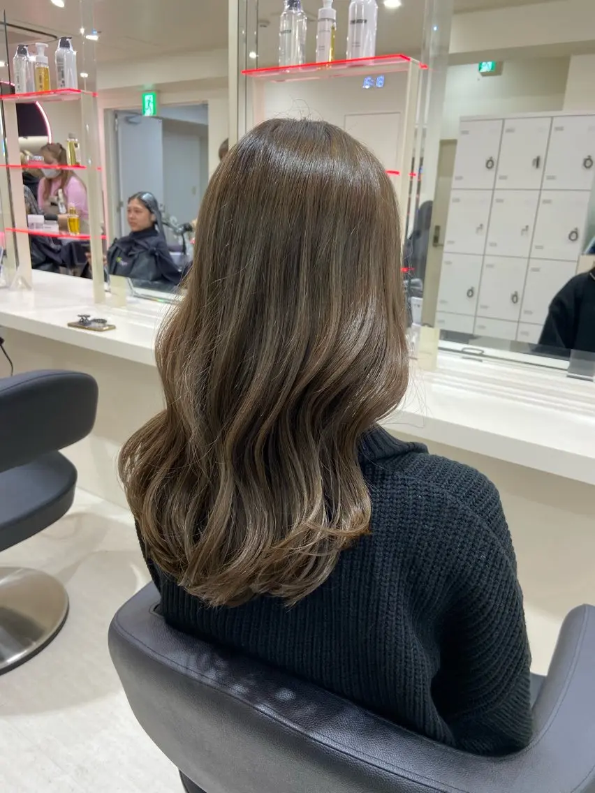 ロング カラー ヘアカラー ヘッドスパ 池袋/艶カラー✖️ ☘️DEMURAのヘアスタイル