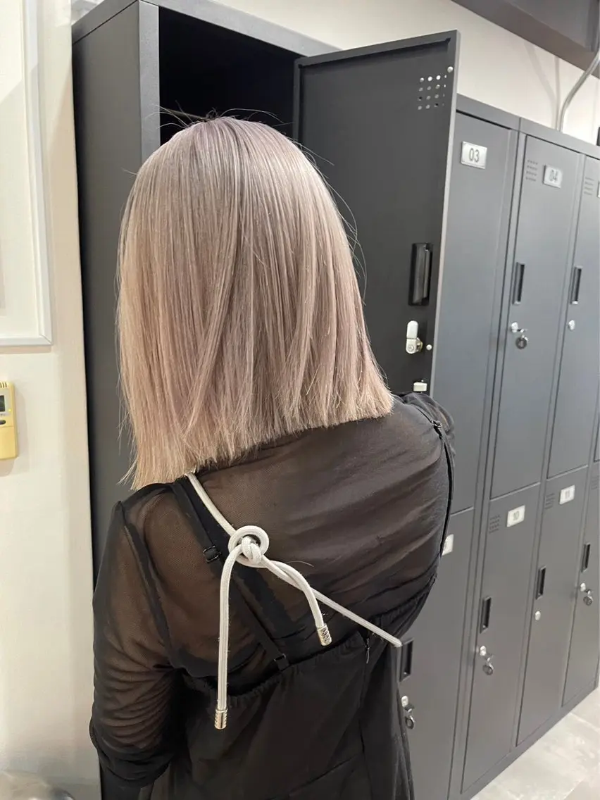 カラー ヘアカラー 盛れる艶髪カラー Harusa🎀のヘアスタイル