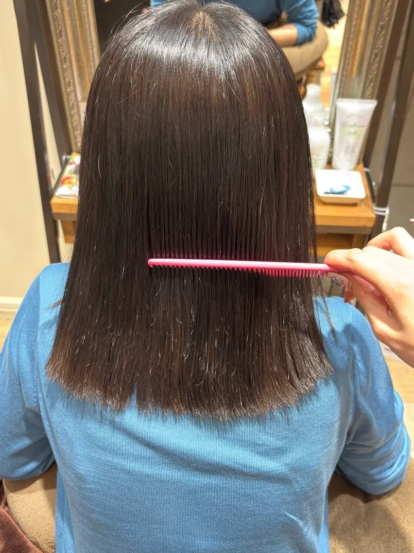 ミディアム カラー 透明感カラー ヘアカラー トリートメント Karin／ レイヤーブリーチ🥀のヘアスタイル