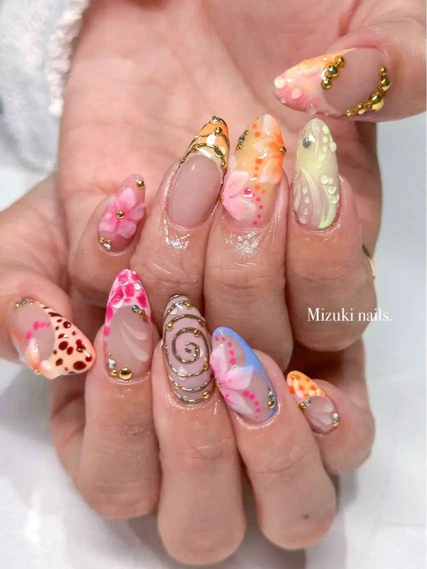 ネイル ハンドネイル ハンドケア 🕊 MIZUKIのネイルデザイン
