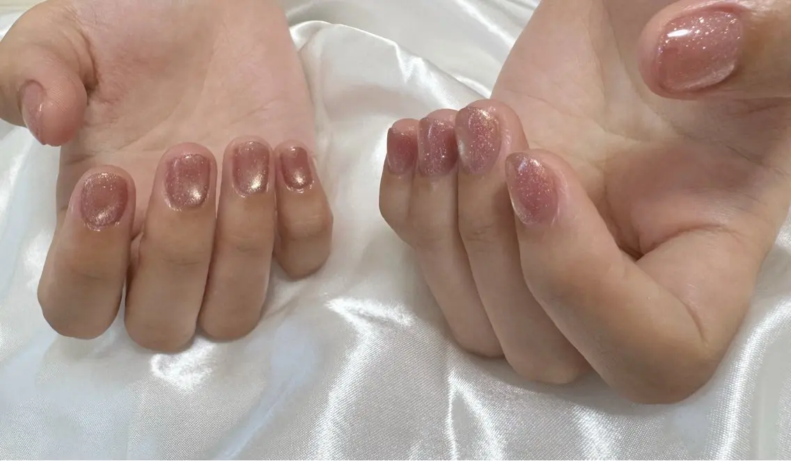 ネイル フラッシュネイル フラッシュマグ マグネットネイル ハンドネイル Amule nailのネイルデザイン