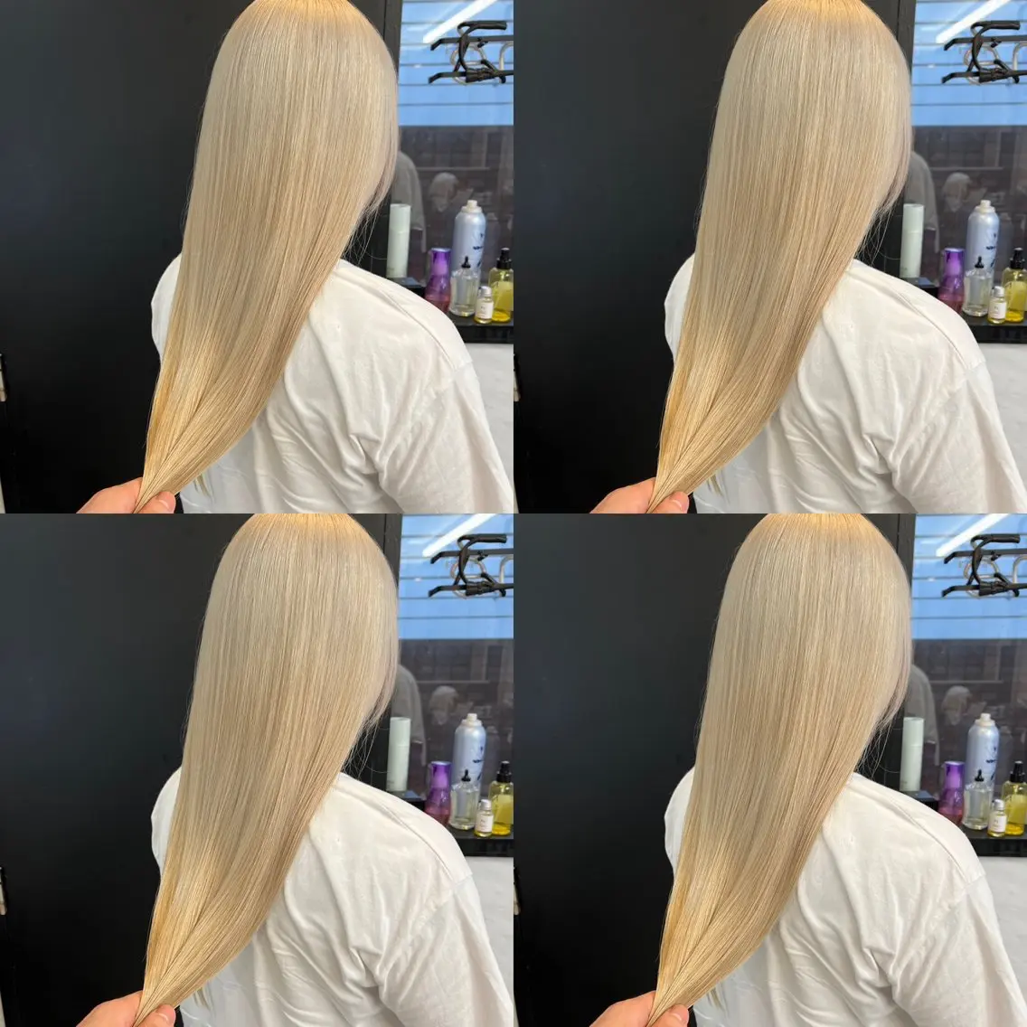 ロング カラー ベージュカラー ホワイトベージュ カット ヘアカラー トリートメント ✨レイヤー/髪質改善 /縮毛矯正✨ナカムラのヘアスタイル