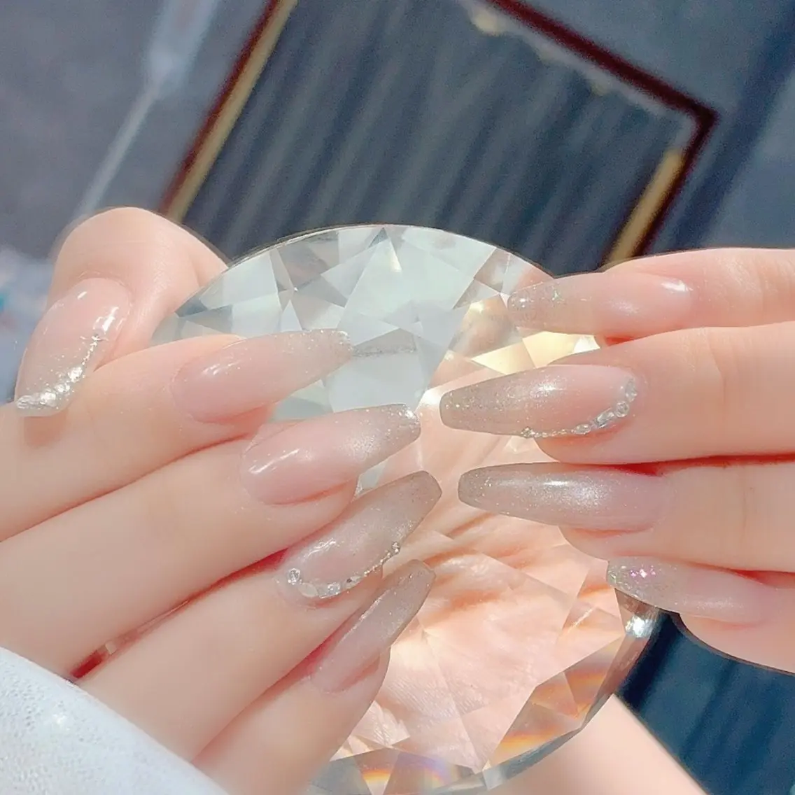 ネイル フットネイル ジェルネイル マグネットネイル 持ち込み パラジェル ハンドネイル Nail×Lani 深爪矯正対応◎のネイルデザイン