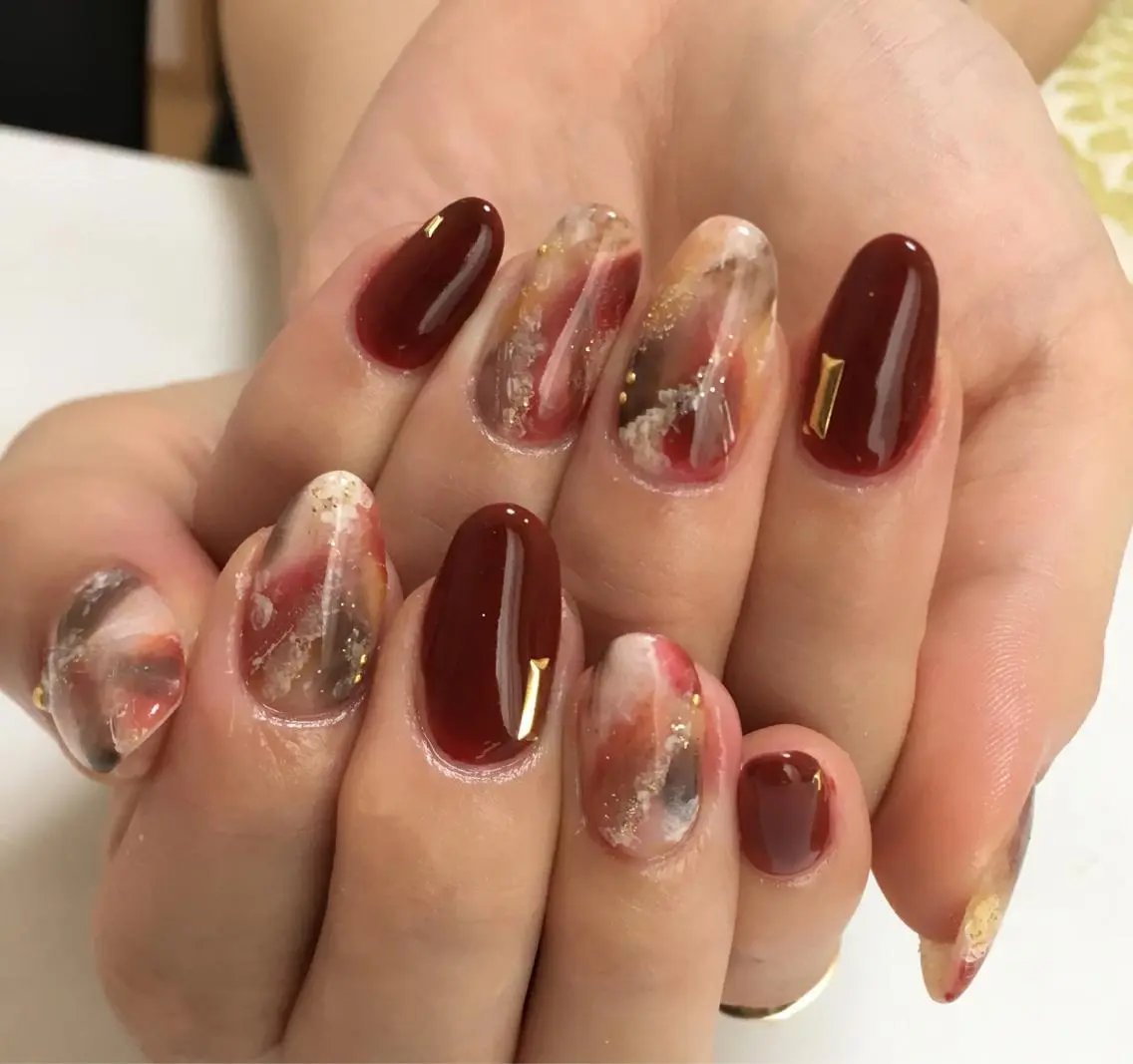ネイル アートネイル ロングネイル 12 designのネイルデザイン