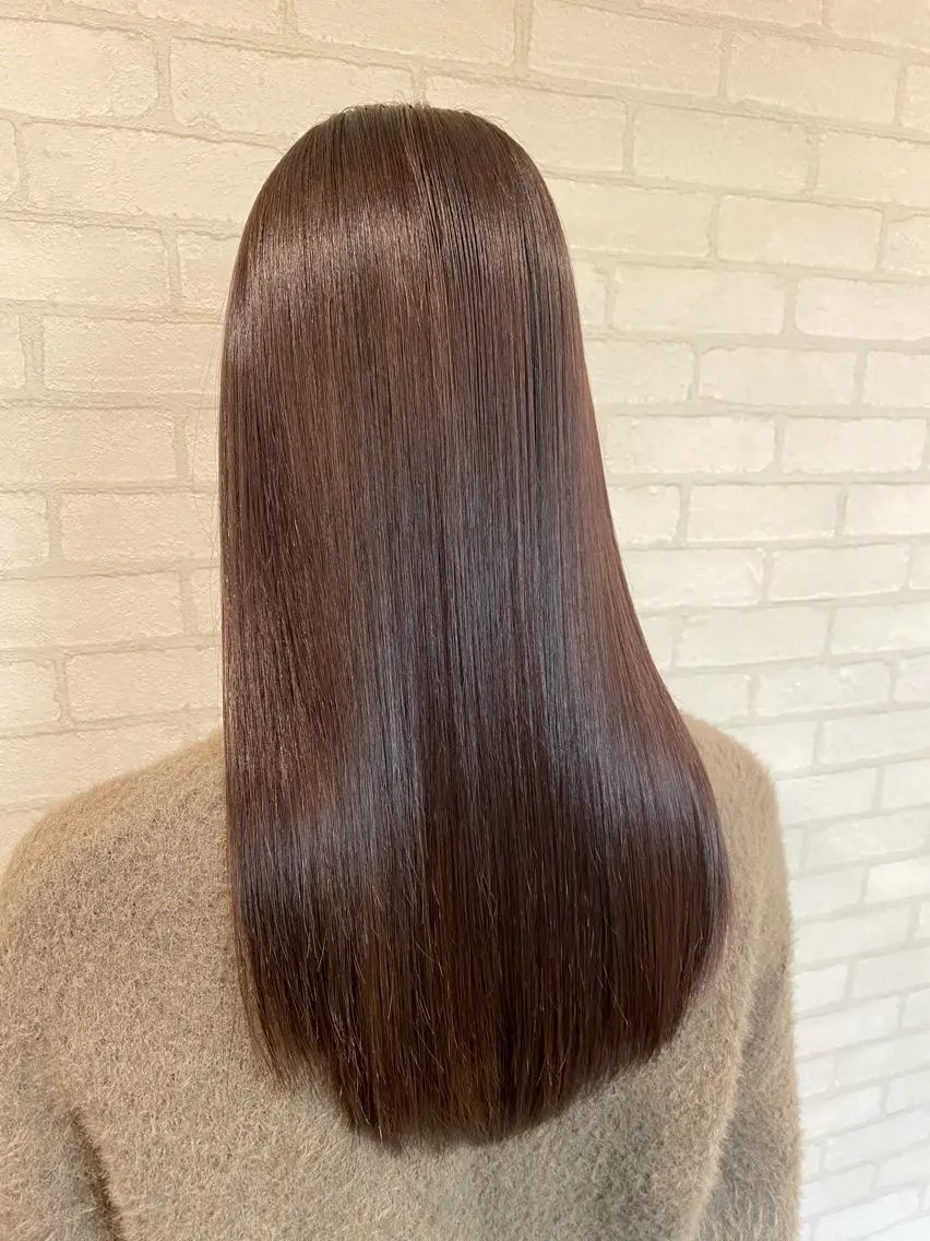 ロング ヘアカラー トリートメント ヘッドスパ Aujuaソムリエ 🎨‎♡HARUのヘアスタイル