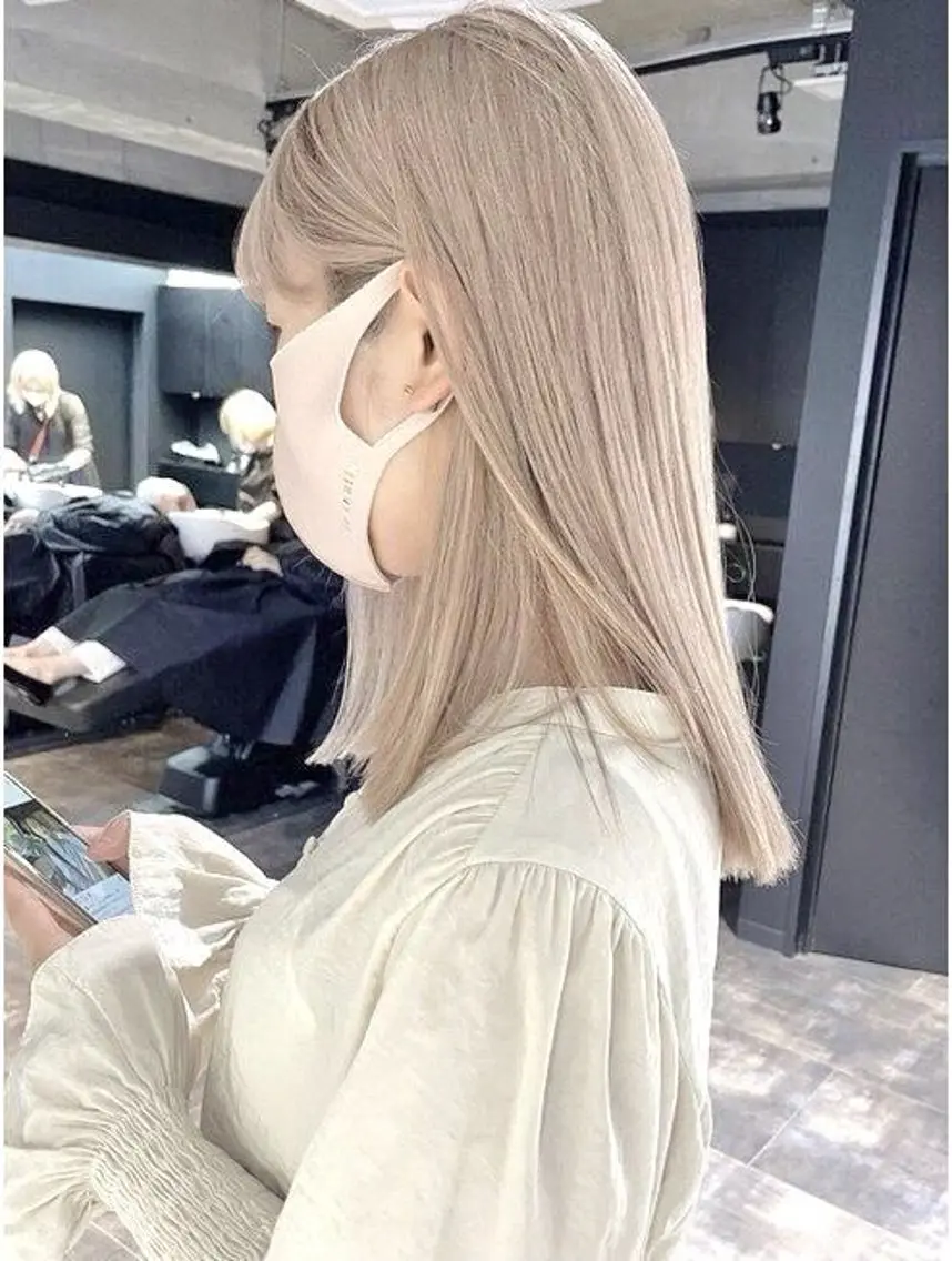 ロング カラー ヘアカラー 【🥀履歴修正🥀】 ハイトーン職人/拓真のヘアスタイル
