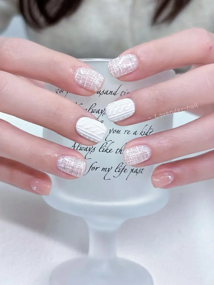 ネイル ハンドネイル Lavender nail·中島公園のネイルデザイン