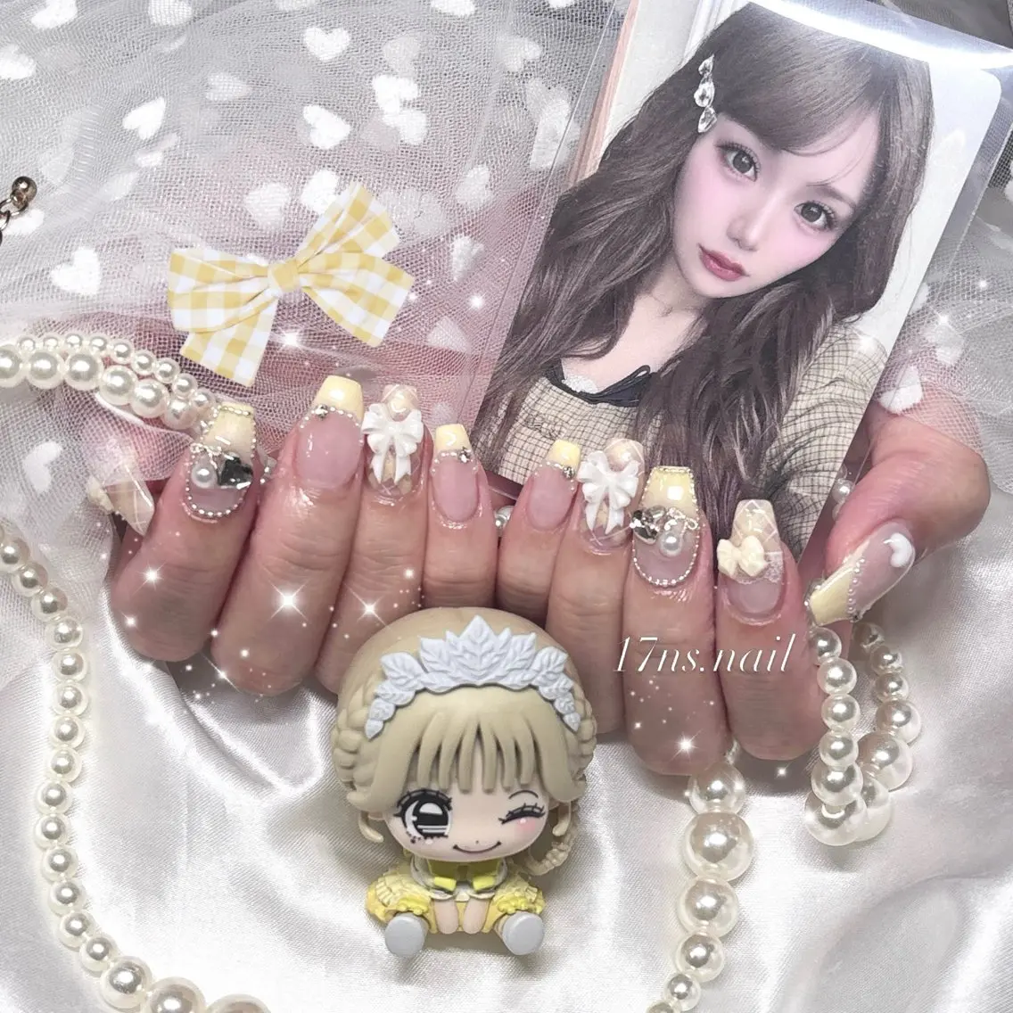 ネイル ˚✧🆕スタッフ🍥 NanAsE⁺✧༚のネイルデザイン