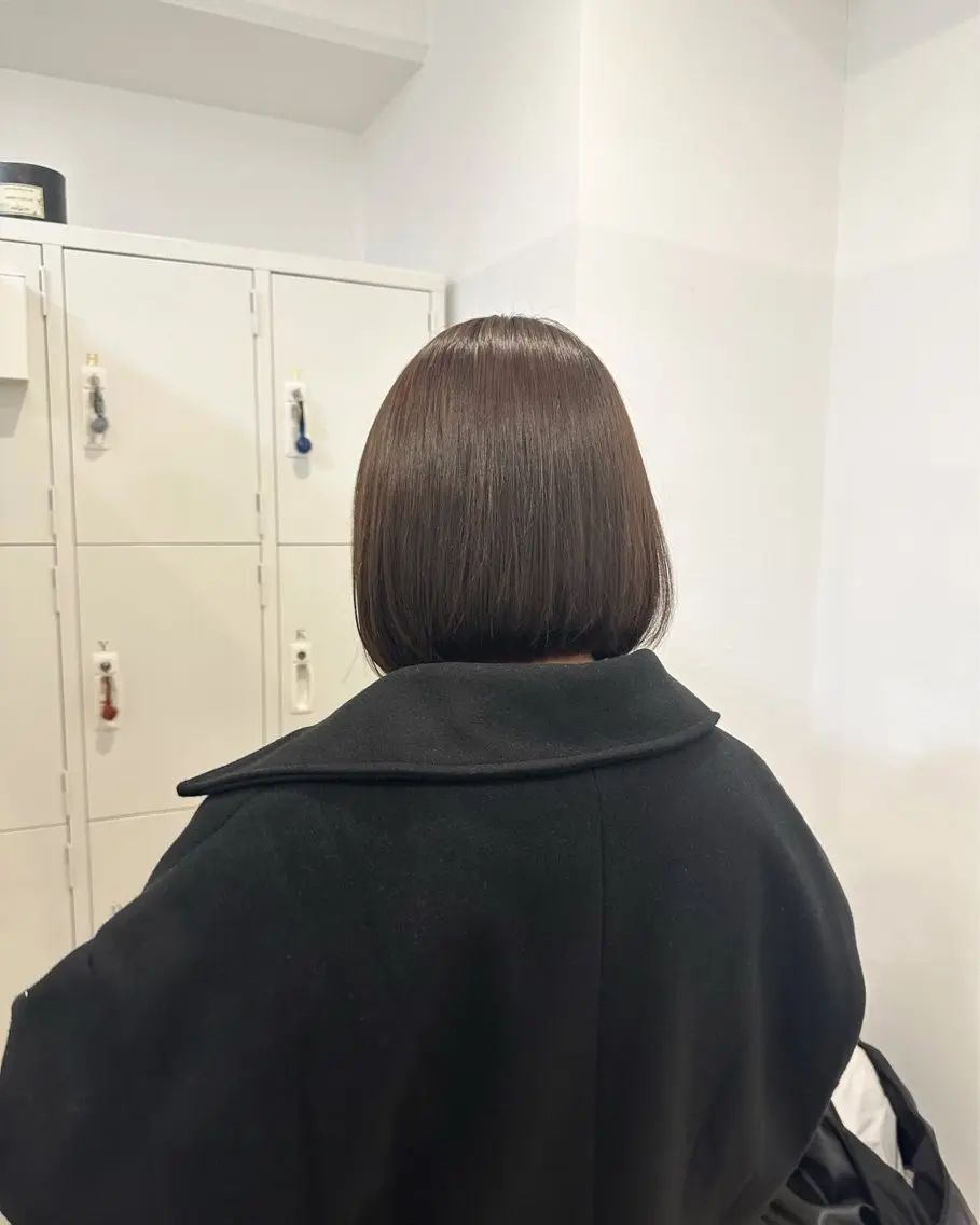 ショート ボブ カット ヘアカラー 梅田/柔らかカラー/ オオハシ リナコのヘアスタイル