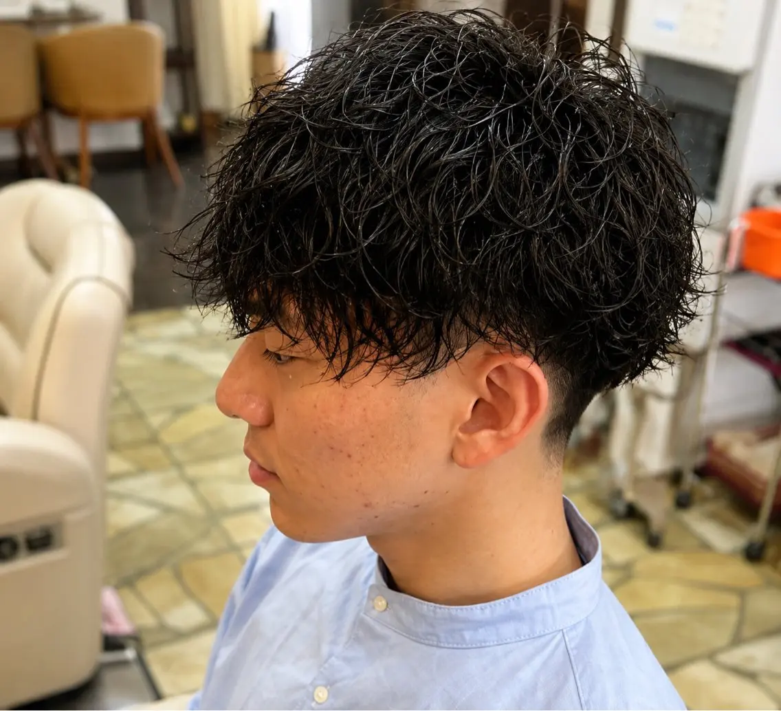 パーマ メンズ カット パーマ トリートメント HILLS店 Shouki/パーマのヘアスタイル