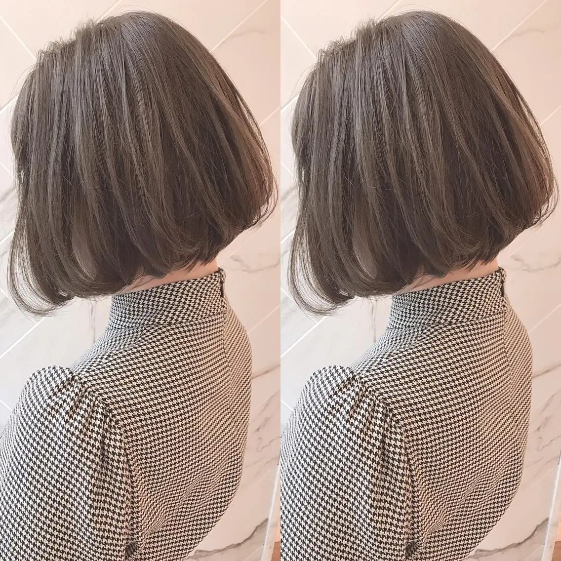 ショート ボブ パーソナルカラー骨格 顔タイプ　川野龍一のヘアスタイル