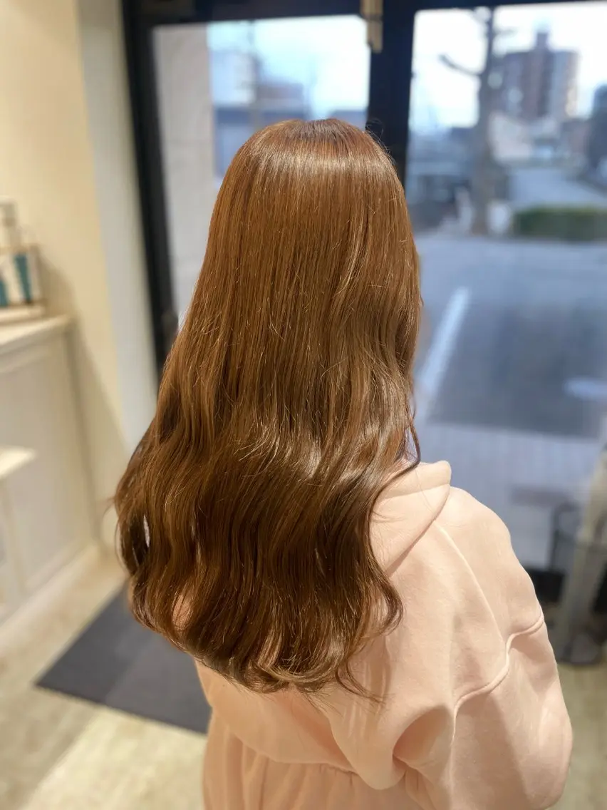 ロング カラー ボブ/艶髪 soleilrukaのヘアスタイル