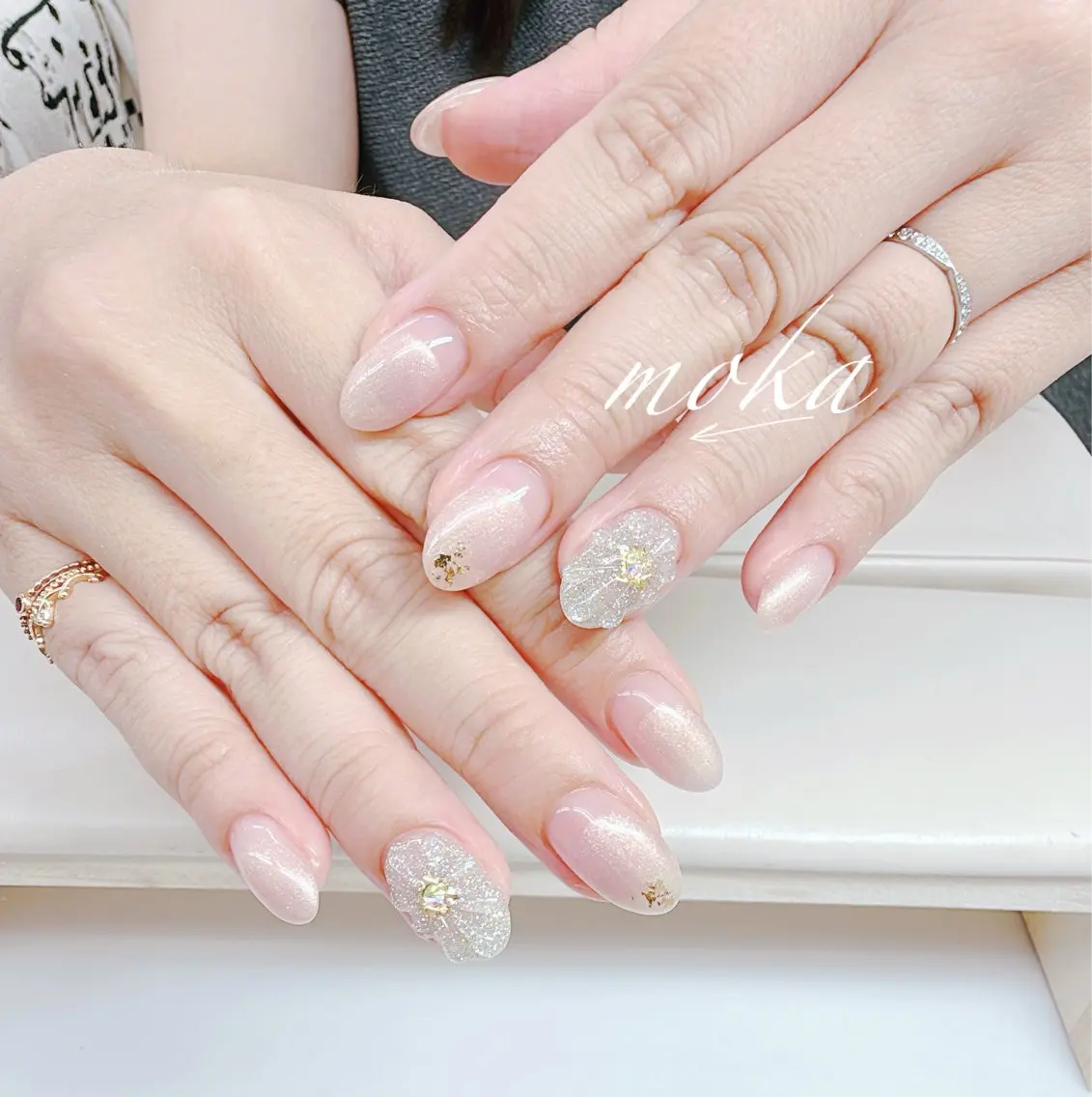 ネイル ハンドネイル ハンドケア 胡蝶蘭レディースサロ ンNailMOKAのネイルデザイン