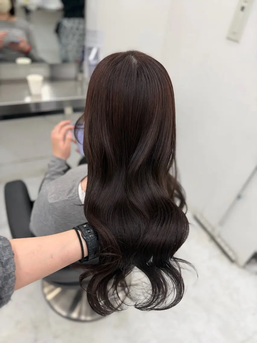 カラー ヘアカラー トリートメント 透明感ベージュ🎀 Anju/渋谷🎀のヘアスタイル
