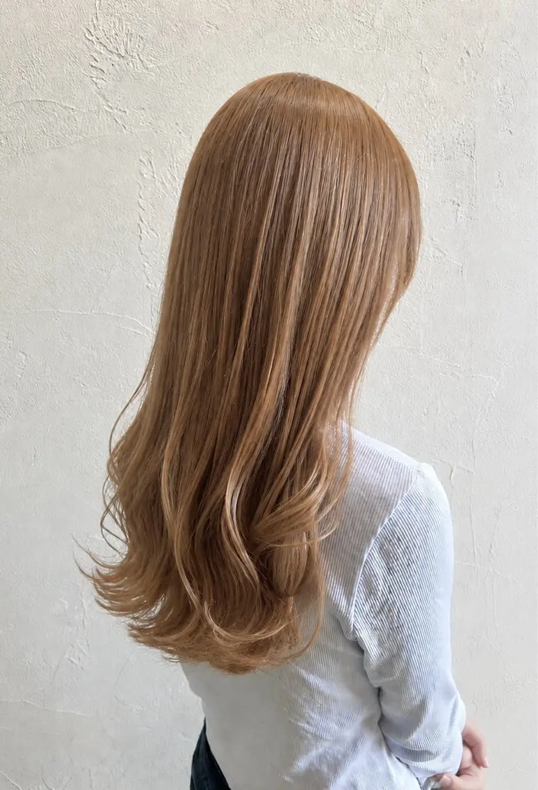 ロング カラー カット ヘアカラー トリートメント 🐈‍⬛八木風歌 ifh飯塚🐈‍⬛のヘアスタイル