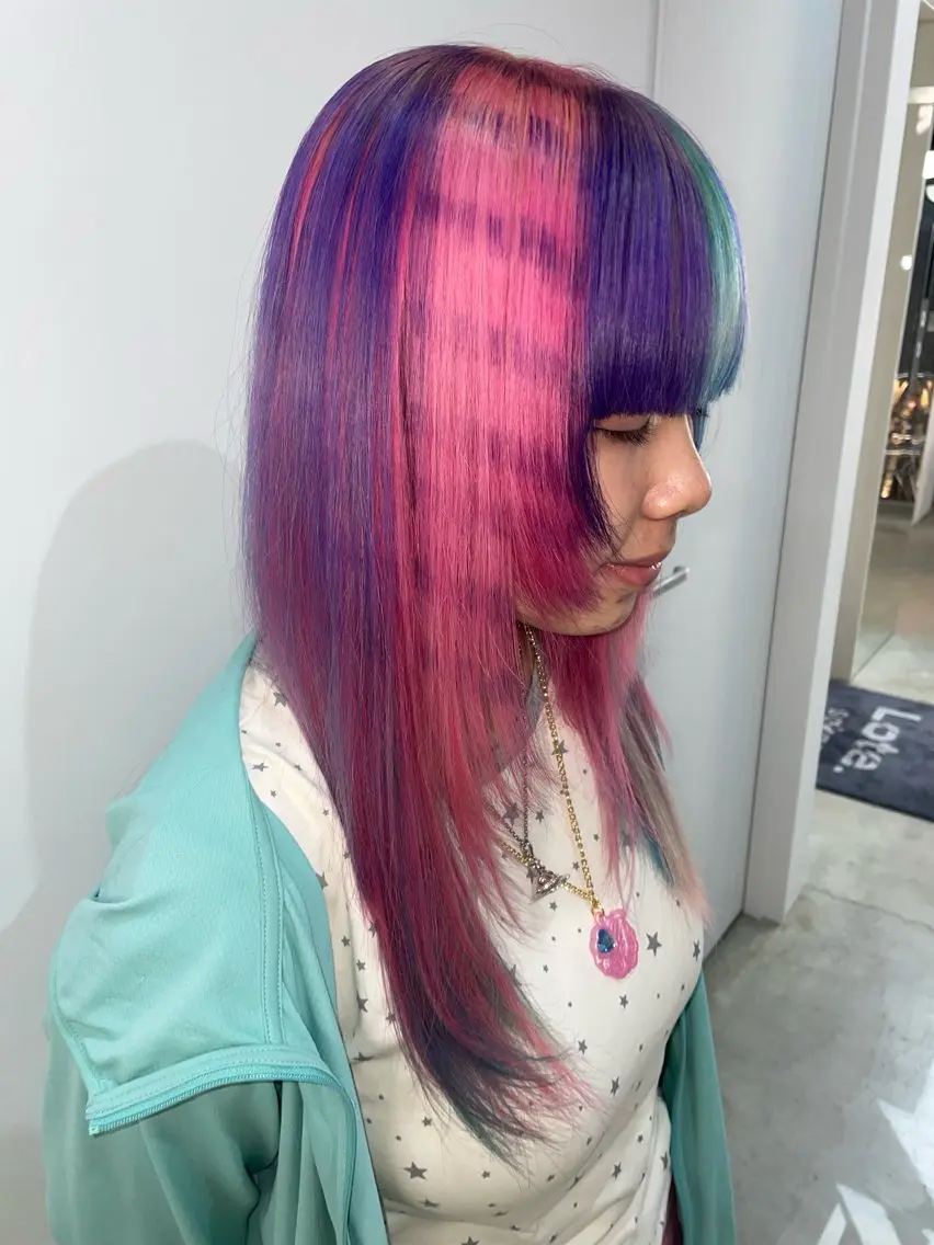 カラー め るのヘアスタイル