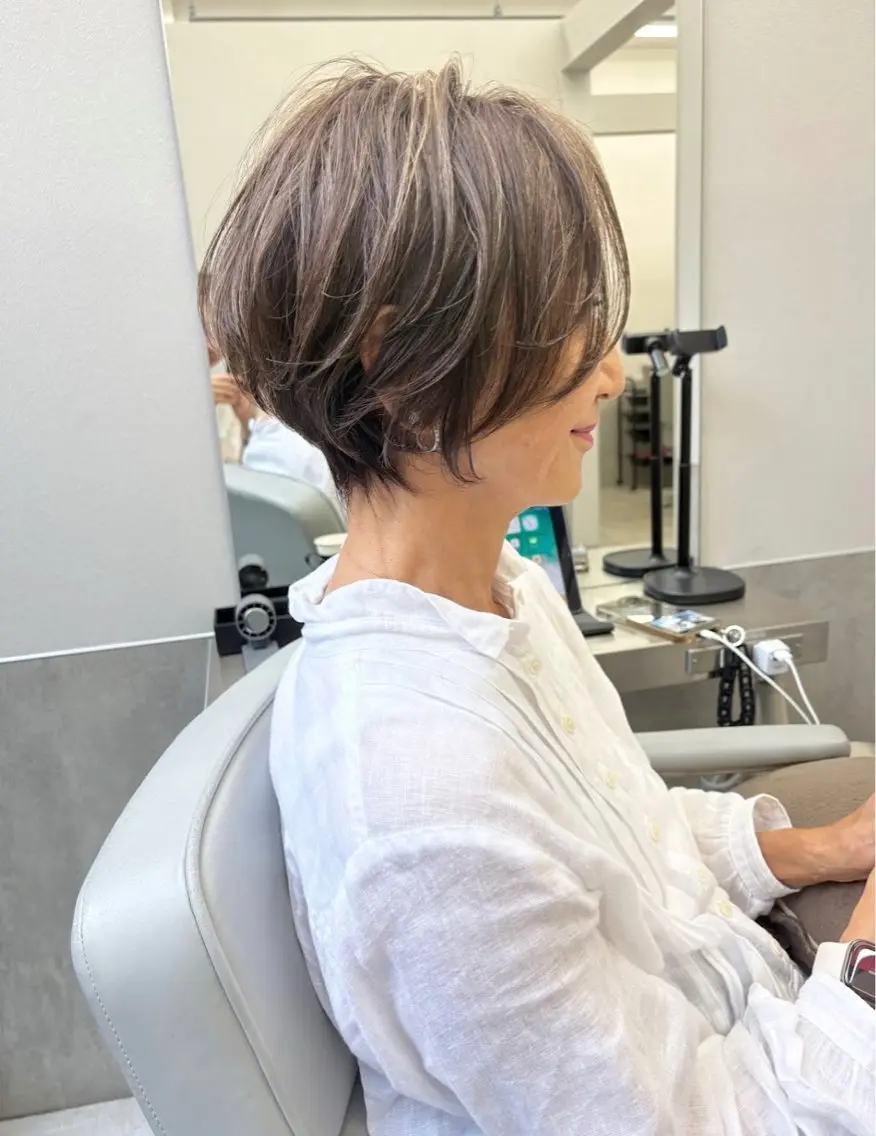 ショート 若見えショート特化 /天神大名/ハルナのヘアスタイル